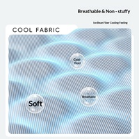 Coussin rafraîchissant respirant Ice Bean pour chat, universel quatre saisons, canapé-lit pour chat, tapis de couchage pour usage intérieur