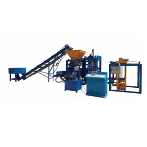 Philippines hollow block making machine production 4 5 6 inch block QTJ4-18 automatic cement block machine