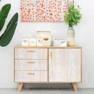 <span class=keywords><strong>ORON</strong></span> วอลล์เปเปอร์ลอกและติดสีทองและสีขาว วอลล์เปเปอร์แบบมีกาวในตัว สติ๊กเกอร์ วอลล์เปเปอร์ลายไม้สําหรับเฟอร์นิเจอร์ - Product Image 6