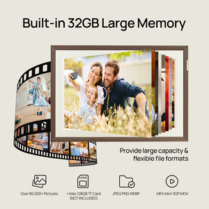 Arzopa D10 10.1 Inch Wifi 1280*800 32GB Rom Touch <strong>Digital</strong> <strong>Photo</strong> Picture Cuadros Bilderrahmen Lcd Cloud <strong>Digital</strong> <strong>Photo</strong> <strong>Frame</strong> - Product Image 2
