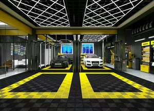 SUEZ Best Seller ad incastro per pavimento per Garage pesante trattamento superficiale per <span class=keywords><strong>Parquet</strong></span> PP per parcheggio a casa Design moderno - Product Image 3
