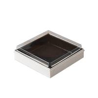 Boîte à fruits transparente haut de gamme avec couvercle transparent, emballage alimentaire rectangulaire, boîte cadeau, conteneur à emporter