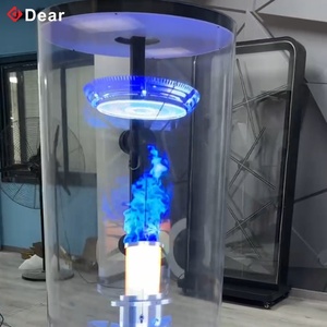 Maßgefertigter <span class=keywords><strong>3D</strong></span>-Hologramm-Display LED-Lüfter 1x3 Verbindung Zylindrisches Gehäuse Human Solution <span class=keywords><strong>3D</strong></span>-Hologramm-Lüfter-Projektor - Product Image 4