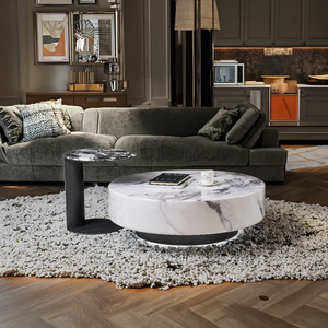 Hiện Đại Bằng Đá Cẩm Thạch Hàng Đầu Làm Tổ Cà Phê Bàn Trà Kim Loại Bền Khung Mây Đồ Nội Thất Cho Nhà Phòng Khách Phòng Ăn Phòng Ngủ Trong Nhà Sử Dụng - Product Image 1