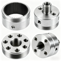 Pièces usinées CNC personnalisées en aluminium avec anodisation, pièces OEM en acier inoxydable, service de fraisage et de tournage de haute précision