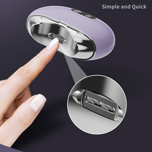 Coupe-ongles électrique automatique rechargeable en acier inoxydable pour adultes - Product Image 3