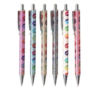 Stylo en cuir et métal, cadeau d'affaires élégant, stylo en cuir et métal promotionnel avec logo personnalisé - Product Image 2