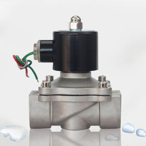 Válvula Solenoide de Acero Inoxidable de 2 Pulgadas, 12V/24V, Rosca Esférica para Agua, OEM - Product Image 5