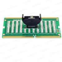 Tarjeta Analizadora de Diagnóstico LED para Ranuras de Memoria RAM DDR4 de Placas Base de Portátiles, para Reparación de Computadoras Portátiles