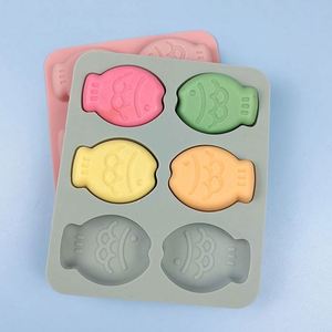 แม่พิมพ์ซิลิโคนรูปปลา 3 มิติ สำหรับทำช็อกโกแลต DIY ขายส่ง - Product Image 3