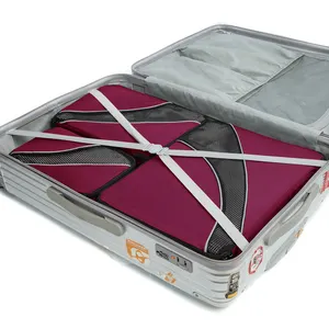 Evercredit Factory Sac d'organisation de bagages bon marché, Cubes d'emballage 3 pièces de haute qualité