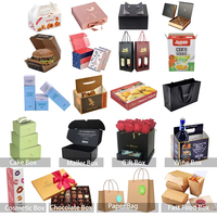 Boîtes d'emballage cadeau pour macarons, pâtisseries et desserts, rigides, recyclables, personnalisées, exquises, avec fermeture magnétique, poignée, pelliculage brillant et éponge.