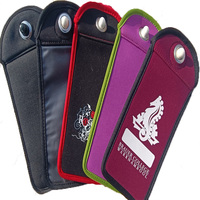 Pochette verrouillable pour téléphone portable antivol en tissu avec logo personnalisé Pochette de collecte Pochette verrouillable pour supermarché