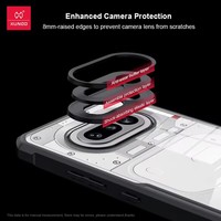 Étui Xundd pour Nothing Phone 4A Pro, compatible avec Nothing Phone 4A 3A 2A Plus, coque transparente pour téléphone, protection antichoc, coque de protection