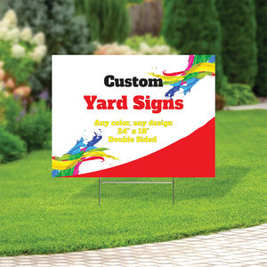 ป้ายตกแต่งสนามหญ้ากลางแจ้งออกแบบได้ตามต้องการ - Product Image 4