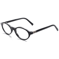 Monture de lunettes optiques ovales rétro Elan Optical YB9309 à prix abordable pour femmes, monture intégrale en acétate, verres optiques disponibles sur ordonnance