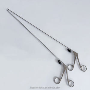 Ensemble de pinces à corps étranger pour bronchoscope en acier inoxydable, instrument chirurgical ORL pour adultes/enfants - Product Image 1