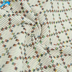 Tùy Biến <span class=keywords><strong>Polyester</strong></span> Và Bông Vải Sợi Nhuộm Rèm Vải Chất Lượng Cao Thổ Cẩm Jacquard Vải Cho Phòng Khách - Product Image 5