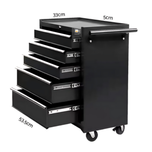 Heavy Duty Iron <b>Tool</b> <b>Trolley</b> Drawer Cabinet Customizable Anti-Rust Storage Mobile Chest Auto Repair Rolling Cart OEM - Product Image 1
