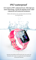 Reloj Inteligente GPS para Niños al por Mayor, Pantalla TFT Cuadrada, Cámara, Videollamadas, Posicionamiento Preciso, SOS, Tarjeta SIM 2G, Resistente al Agua IP67
