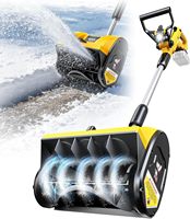 Pelle à neige sans fil 20V de qualité professionnelle, portable, en plastique, sans balais, avec poignée, alimentée par batterie, pour le déneigement en gros