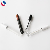 Nouveauté Keyo GLT-080 – Tube applicateur de luxe pour brillant à lèvres, style verre unique, pour maquillage, crème contour des yeux, fard à joues et cosmétiques