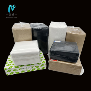 Mingxuan Chất Lượng Cao Các Nhà Sản Xuất Tùy Chỉnh 2/3ply Khăn Ăn Logo Bữa Ăn Tối Cocktail Đồ Uống Trắng In Serviette Mô Giấy - Product Image 6