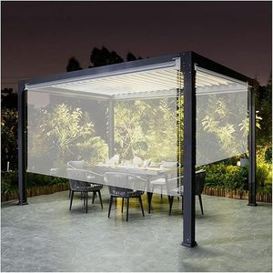 Stores enrouleurs en PVC Bâche transparente Outdoor Windproof stores en PVC transparent <span class=keywords><strong>pour</strong></span> pergola - Product Image 1