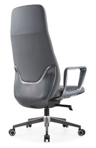 Modern lüks yüksek destekli yönetici ceo'su deri ofis koltuğu Pu deri döner ergonomik bilgisayar deri ofis koltuğu - Product Image 2