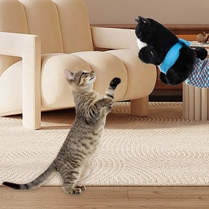 Mainan gulat kucing, sarung tangan gulat kucing dengan bantalan kuat untuk bermain mainan hewan mewah untuk latihan Busting dan latihan - Product Image 2