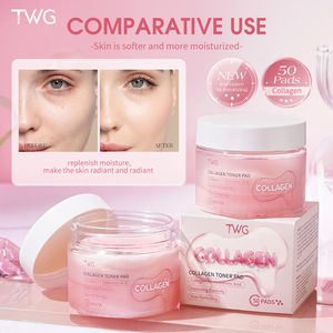 مجموعة العناية بالوجه TWG RTS المضادة للبقع الداكنة والتجاعيد، كريم للوجه، سيروم، غسول منظف ومرطب للوجه، مجموعة تبييض البشرة - Product Image 3