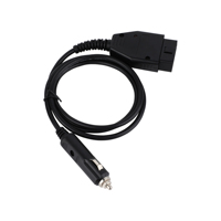 Personalizado OBD2 OBD16P Conector macho Encendedor de coche Cable Línea Lector de código Tipo
