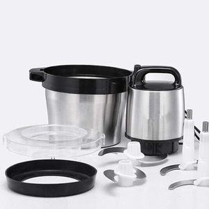 Sale Stainless Price Factory Hot Steel Fufu Yam Pounding Machine Big Electric Pounder 6l 10l 12l Chopper <b>Meat</b> <b>Grinder</b> - Product Image 3