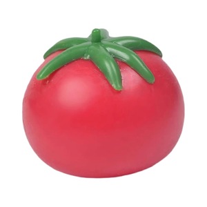 Jouet <span class=keywords><strong>anti</strong></span>-<span class=keywords><strong>stress</strong></span> mignon à presser - Tomate en caoutchouc en forme de <span class=keywords><strong>ballon</strong></span> d'eau - Style TikTok - Jouet créatif <span class=keywords><strong>anti</strong></span>-<span class=keywords><strong>stress</strong></span> pour enfants - Product Image 1