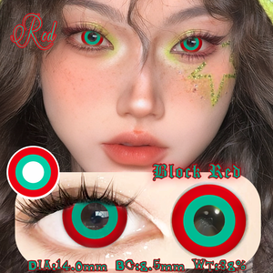 Lalens <span class=keywords><strong>Lentes</strong></span> <span class=keywords><strong>de</strong></span> <span class=keywords><strong>Contacto</strong></span> <span class=keywords><strong>de</strong></span> Color para Cosplay <span class=keywords><strong>de</strong></span> Anime, Accesorios para Miopía, Desechables Semestrales, Elegantes, Venta al por Mayor, con Prescripción - Product Image 5