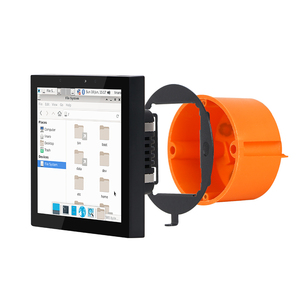 포트월드 오피스 스퀘어 라이트 센서 RS485 AC 리눅스 홈 오토메이션 임베디드 4 인치 스마트 홈 컨트롤러 - Product Image 2