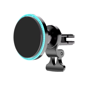 ที่ชาร์จไร้สายแบบเร็วแม่เหล็กติดกระจกรถยนต์ทำจากสังกะสีอัลลอยด์15W 360 iPhone 14 13 12 - Product Image 1