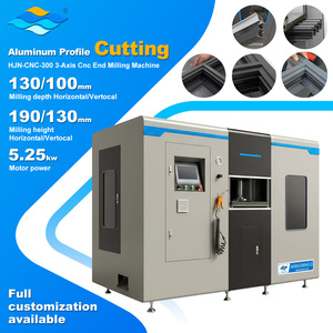 Fresadora CNC profesional <span class=keywords><strong>de</strong></span> 3 ejes para el fresado <span class=keywords><strong>de</strong></span> extremos y entallado <span class=keywords><strong>de</strong></span> montantes en perfiles <span class=keywords><strong>de</strong></span> aluminio. - Product Image 1
