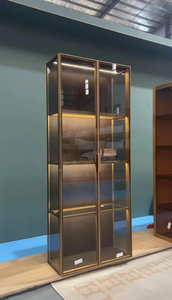 Vitrine Commerciale Sectionnelle Moderne de Luxe avec Éclairage LED, en Verre Trempé, Construction Métallique Étanche et Antirouille - Product Image 3