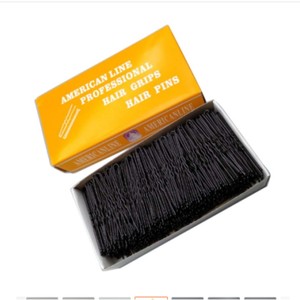 Herramienta de peluquería de Metal negro, horquillas decorativas en forma de U para salón de belleza - Product Image 2