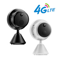 Mini Caméra de Sécurité O-KAM Pro APP 4G avec Carte SIM, Capteur d'Image CMOS, Détection de Mouvement, Vision Nocturne pour Surveillance Domicile et Données Cloud