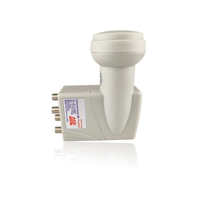 Universal Ku Band Quad LNBF Four Head Four Channel LNB Suitable for Satellite Set-top Boxes