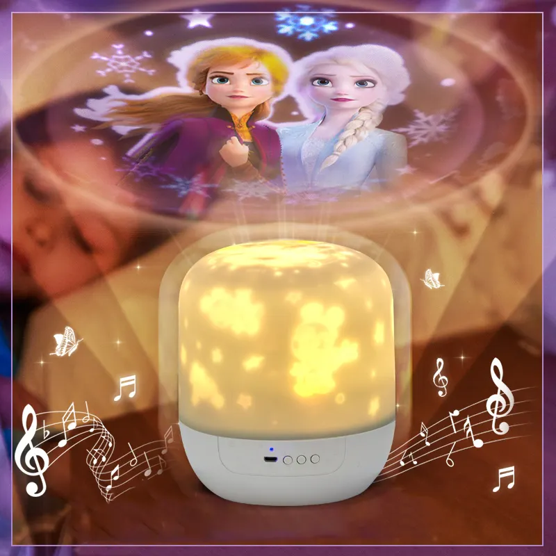 Laser Music Disney Toy Starry Sky Light Led Night Light Lamp Moon Star Galaxy Projector Sterren Baby Starlight Star Master Kids