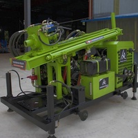 Offre Spéciale Foreuse Hydraulique Portable pour Puits d'Eau et Roches de 300 m, Alimentée par Diesel