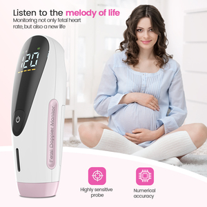 Monitor Fetal Doppler para el Hogar, Monitor de Latidos del Corazón - Product Image 3