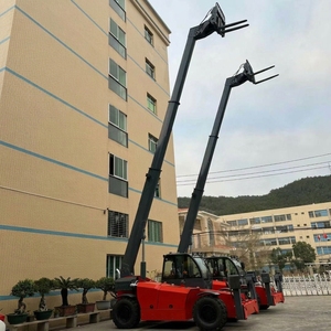 Manipulador Telescópico con Altura de Elevación de 7m/10m, Montacargas 4x4 Todoterreno con Mástil de 3 Etapas para Construcción, Materiales de Construcción y Logística - Product Image 4