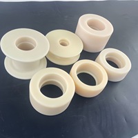 Poulies en plastique moulées par injection sur mesure OEM, grandes, en nylon, à 3 rainures en H, diamètre 2000 mm, poulie double Jason