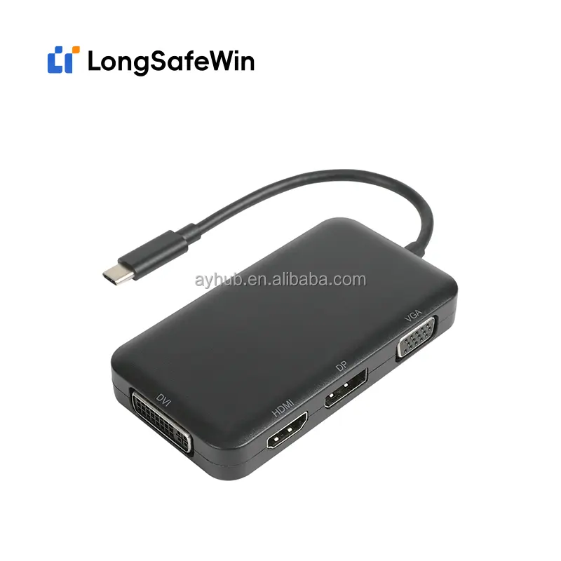 Docking Station Hub VGA DP DVI thích hợp cho máy tính xách tay Máy tính để bàn TV