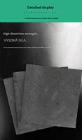 Taille personnalisée antistatique ESD Duro Stone Board Matériau avec résistance aux hautes températures Duro Stone Sheet