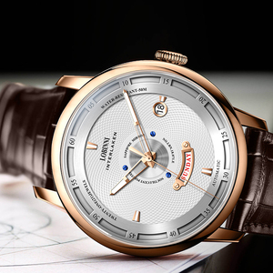 Relojes de Buena Calidad al por Mayor LOBINNI 18071 Relojes para Hombre 2021 Reloj de Pulsera Automático - Product Image 4